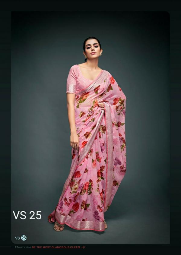 Stavan Vastra 3 Fancy Wear Georgette Designer Saree Collection